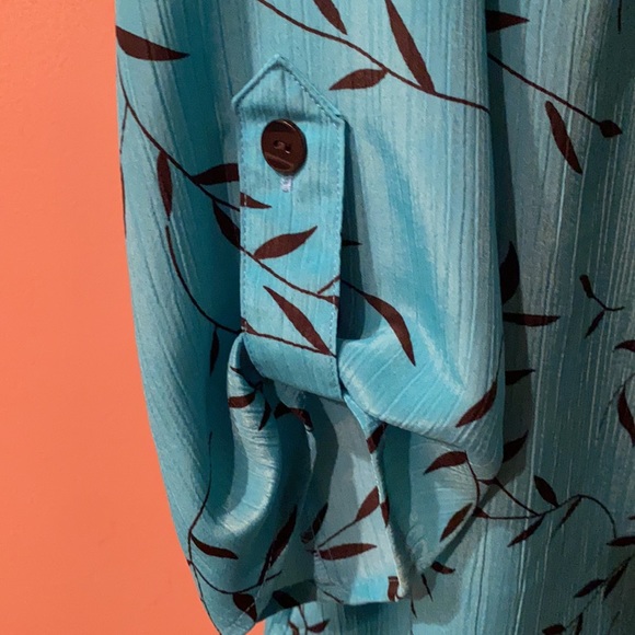 Plus blouse with inner shell - Picture 3 of 4